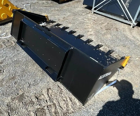 NEW 84" SKID STEER BUCKET WITH TEETH & CUTTERS by Mid-Isle Equipment