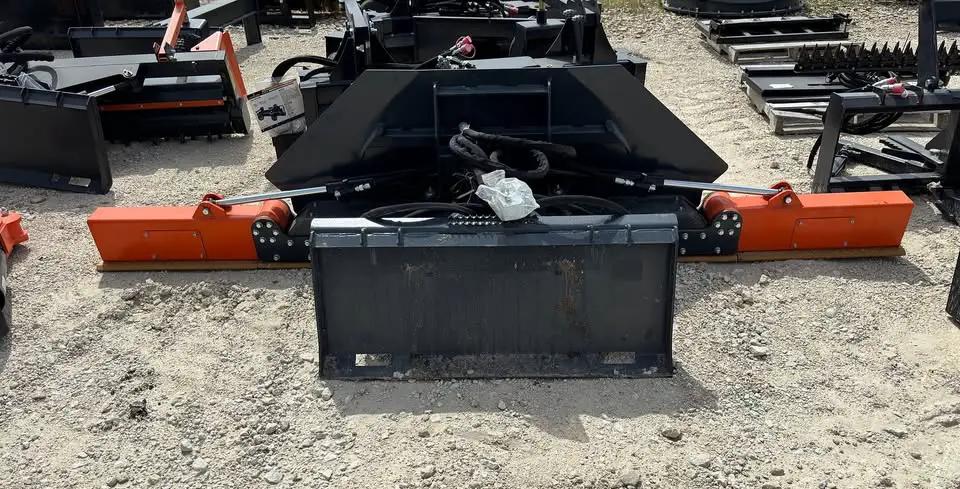 SKID STEER HYDRAULIC FOLDABLE GRADER ATTACHMENT SKEER by Handy