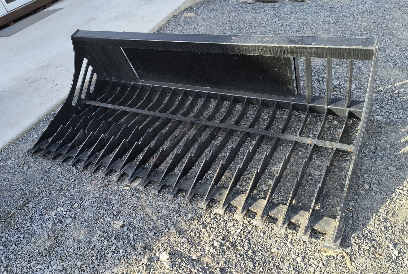 68" Wildcat Rock Skeleton Bucket for Skid Steer by Wildcat
