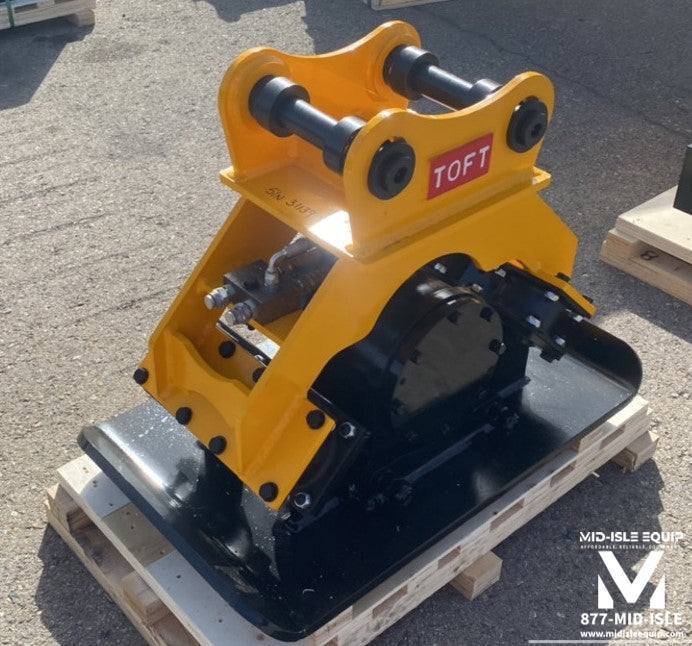 TOFT EXCAVATOR PLATE COMPACTOR ATTACHMENT 4-8 TON CAT 306 307