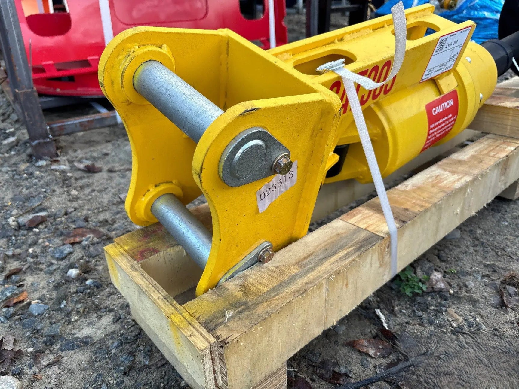 MINI EXCAVATOR AUGER ATTACHMENT by Mid-Isle Equipment