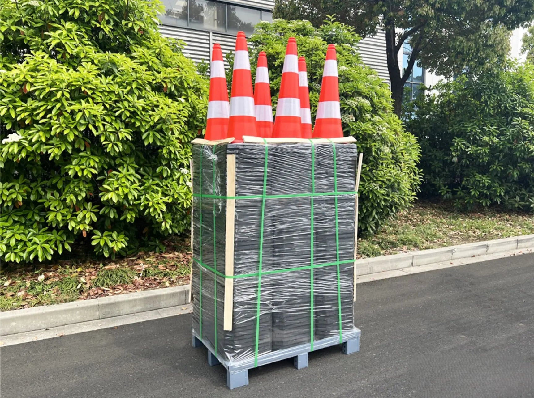 PVC Traffic Cone with Reflective Tape by My Store