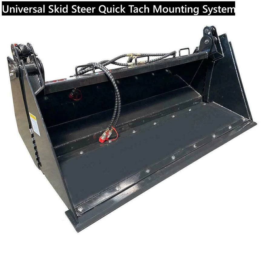 Topcat 72" 4N1 Hydraulic Skid Steer Bucket SSL