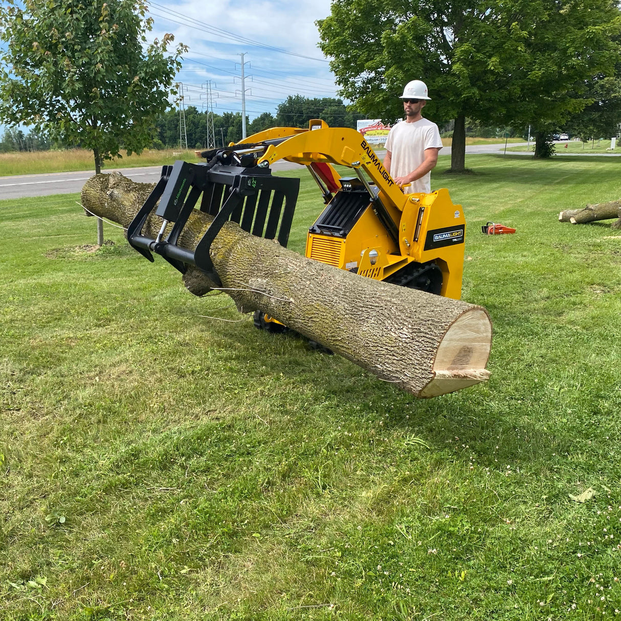 2026 BAUMALIGHT trl536d mini skid track loader 25hp kubota diesel
