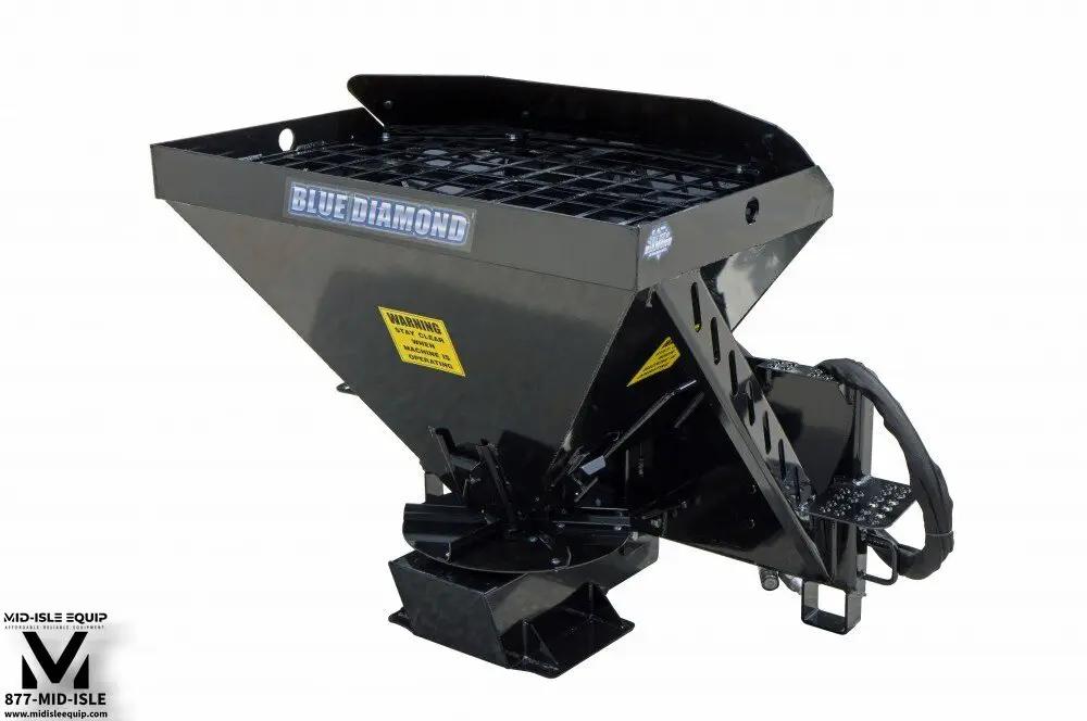 BLUE DIAMOND SALT SPREADER FOR SKID STEER by Blue Diamond Attachments