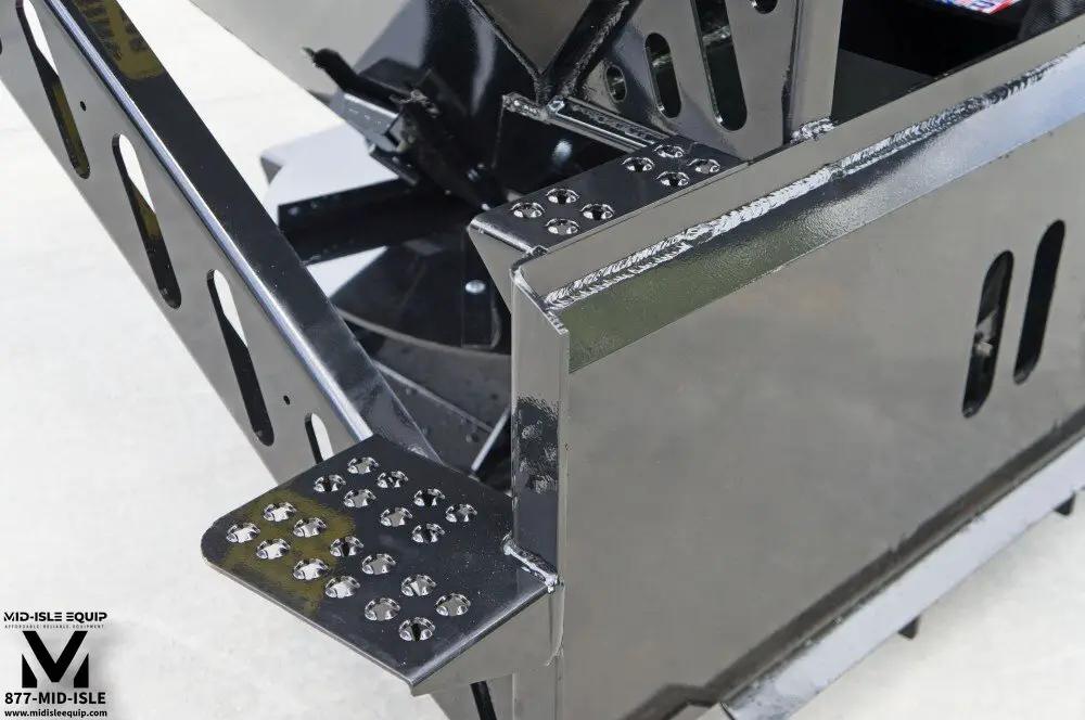 BLUE DIAMOND SALT SPREADER FOR SKID STEER by Blue Diamond Attachments