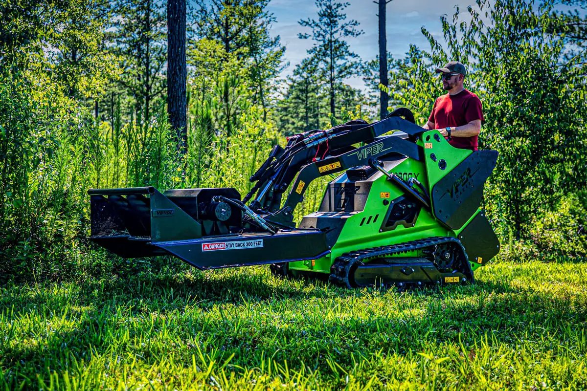 2025 Viper V1300X Mini Skid Track Loader by Viper Loader