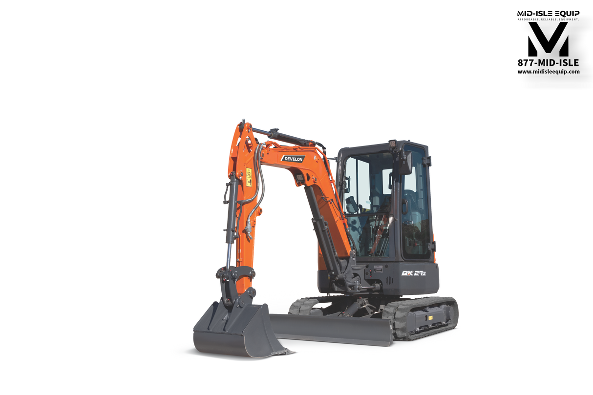 DEVELON DX27Z-7 Mini Excavator **LIMITED TIME $3000 REBATE**