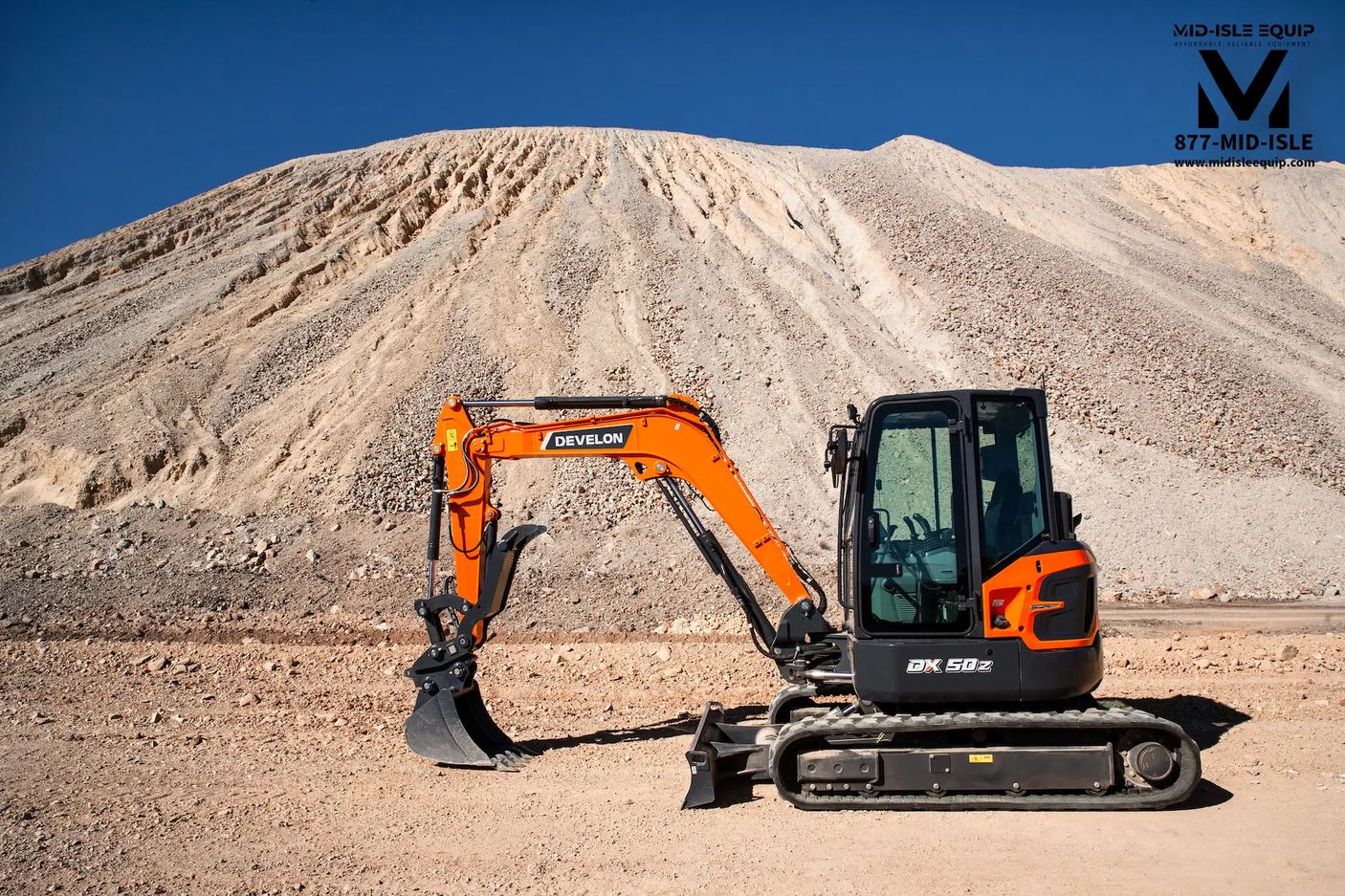 DEVELON DX50Z-7 Mini Excavator *CALL FOR PRICE* by Develon