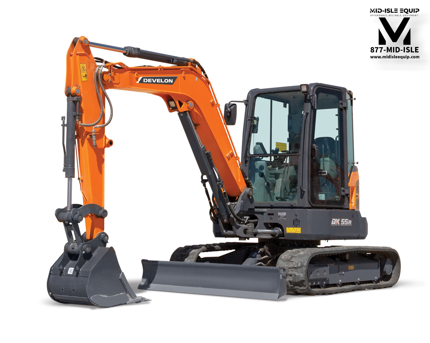 DEVELON DX55R-7 Mini Excavator *CALL FOR PRICE* by Develon