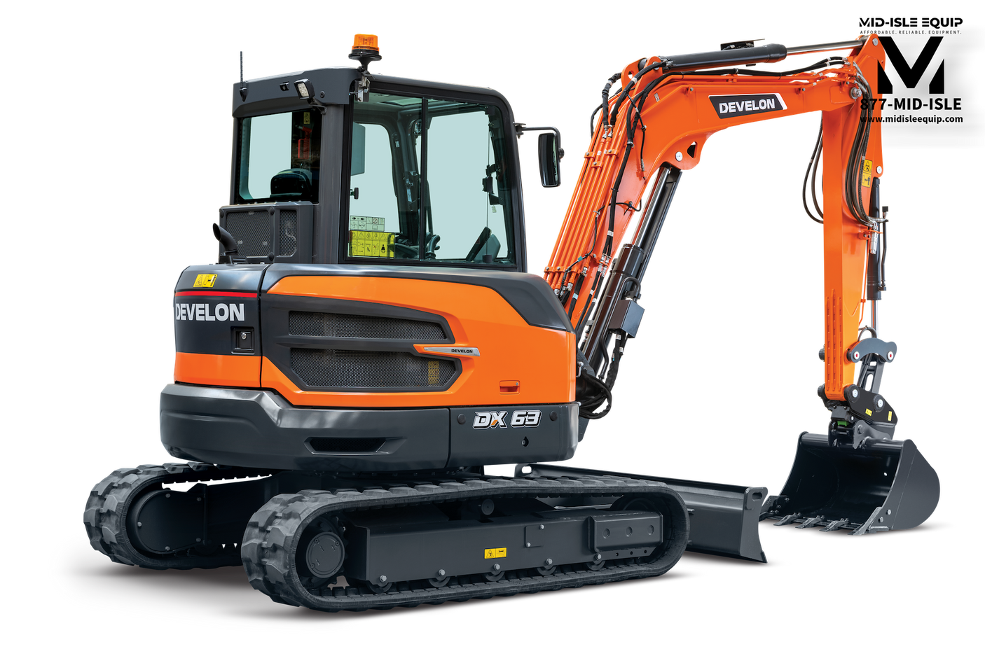 DEVELON DX63-7 Mini Excavator *CALL FOR PRICE* by Develon