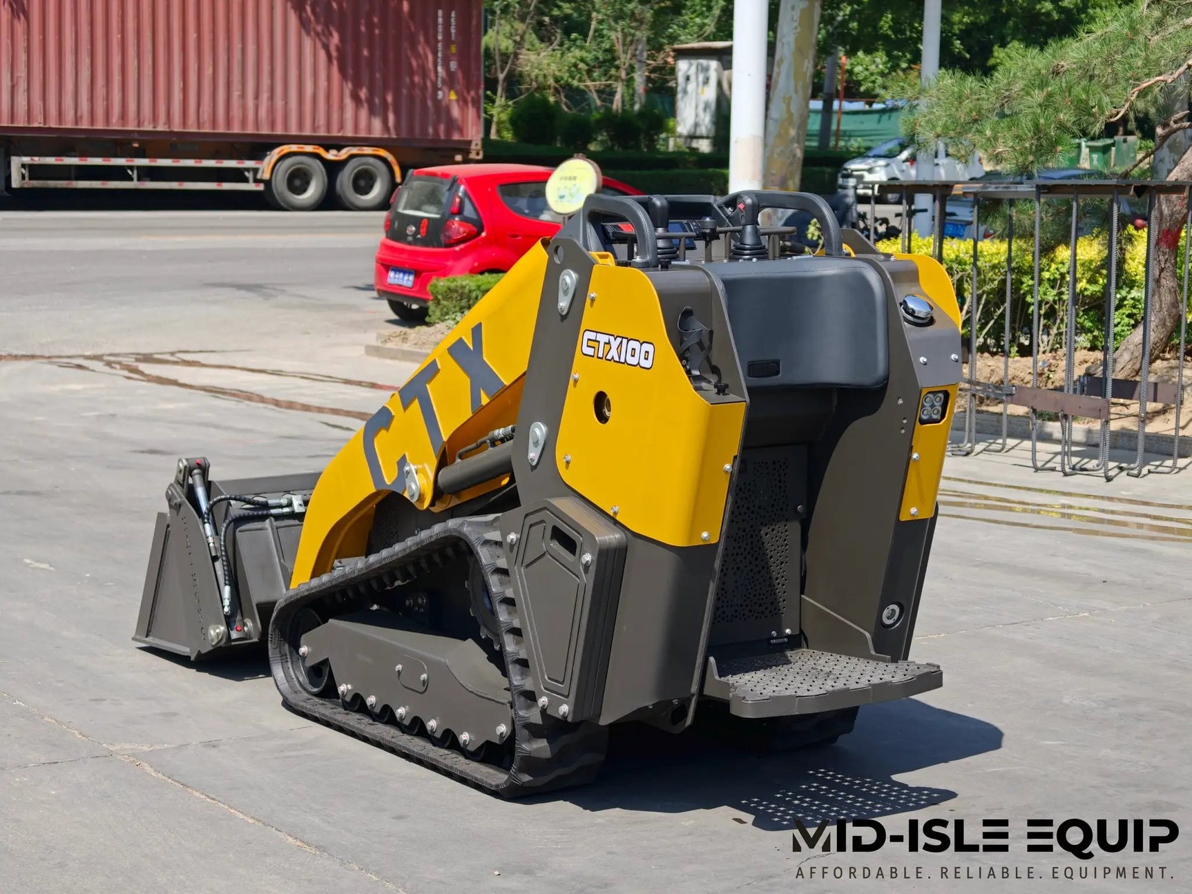 2026 CTX100 MINI SKID TRACK LOADER 25HP KUBOTA DIESEL by Mid-Isle Equipment
