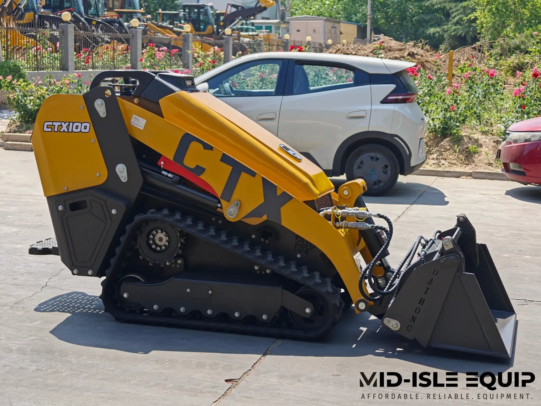 2026 CTX100 MINI SKID TRACK LOADER 25HP KUBOTA DIESEL by Mid-Isle Equipment