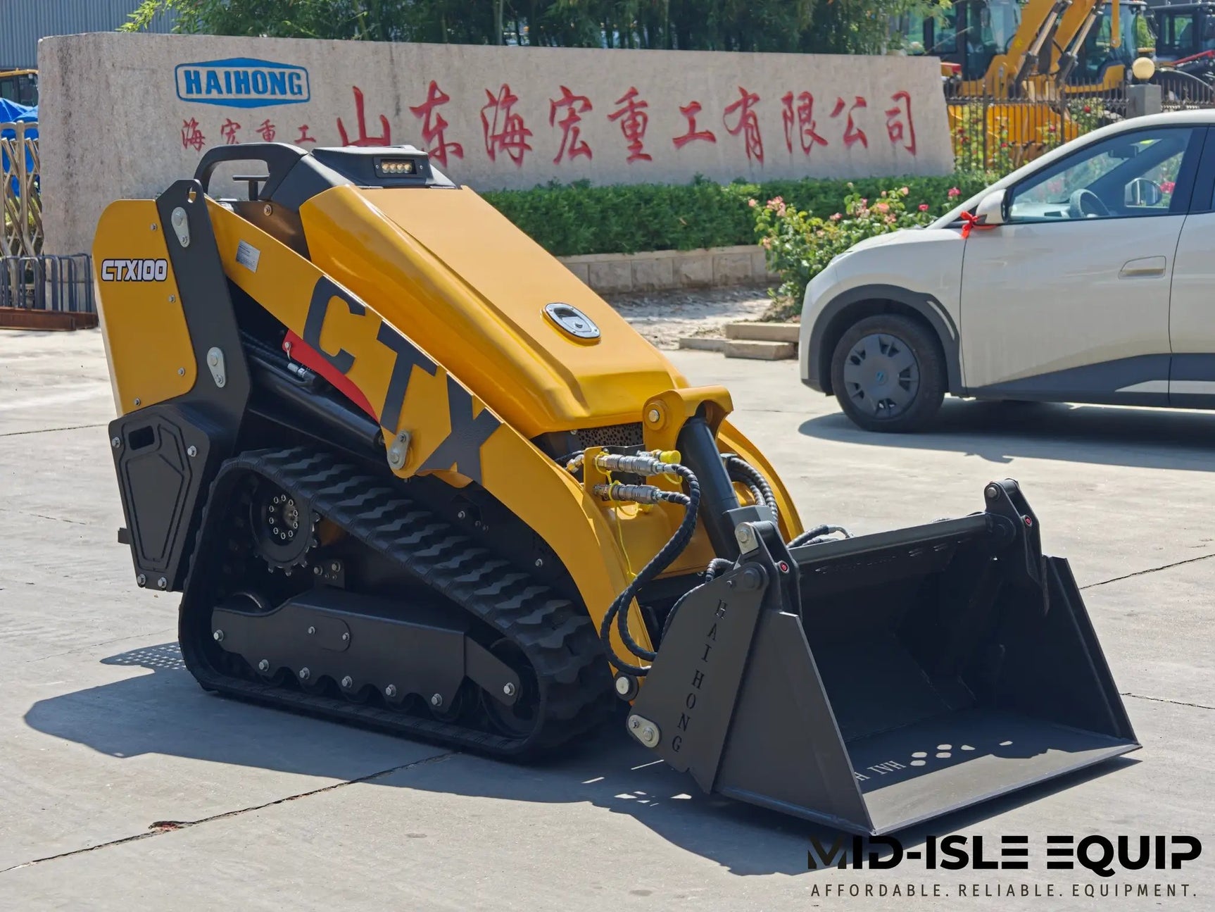 2026 CTX100 MINI SKID TRACK LOADER 25HP KUBOTA DIESEL by Mid-Isle Equipment