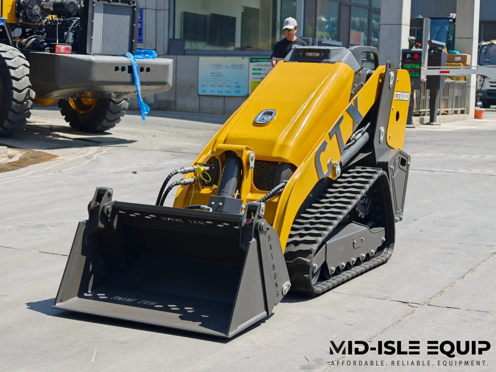 2026 CTX100 MINI SKID TRACK LOADER 25HP KUBOTA DIESEL by Mid-Isle Equipment