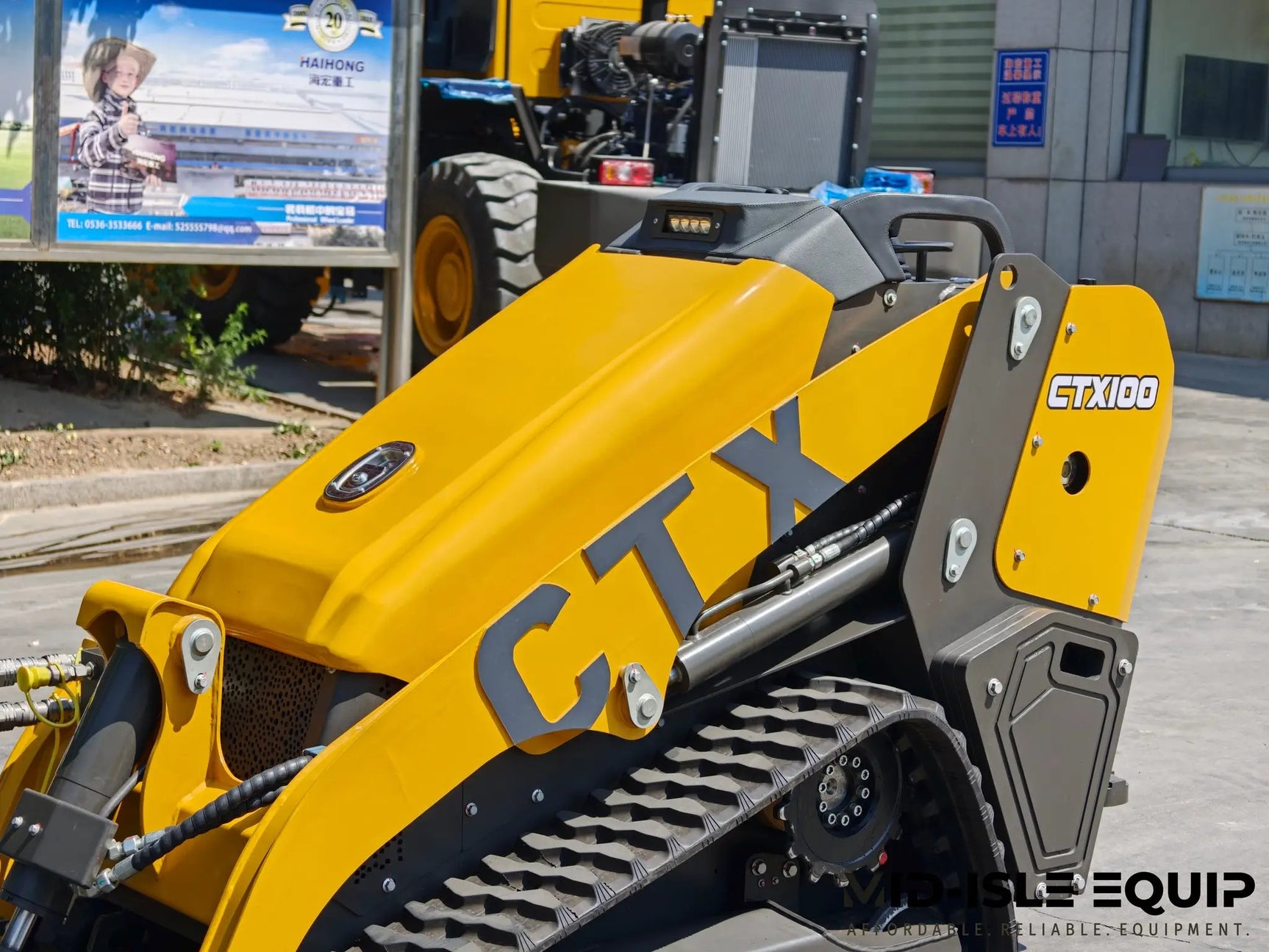 2026 CTX100 MINI SKID TRACK LOADER 25HP KUBOTA DIESEL by Mid-Isle Equipment
