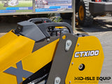 2026 CTX100 MINI SKID TRACK LOADER 25HP KUBOTA DIESEL