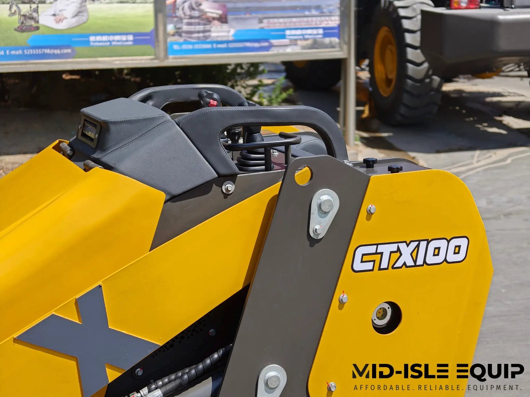 2026 CTX100 MINI SKID TRACK LOADER 25HP KUBOTA DIESEL by Mid-Isle Equipment
