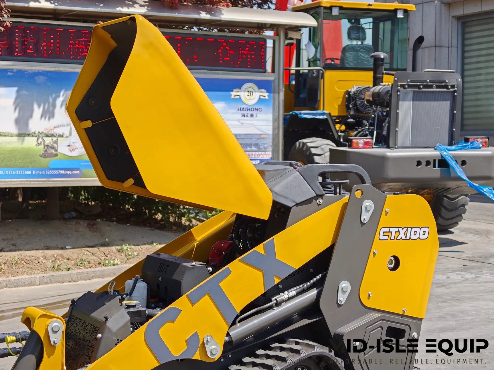 2026 CTX100 MINI SKID TRACK LOADER 25HP KUBOTA DIESEL by Mid-Isle Equipment