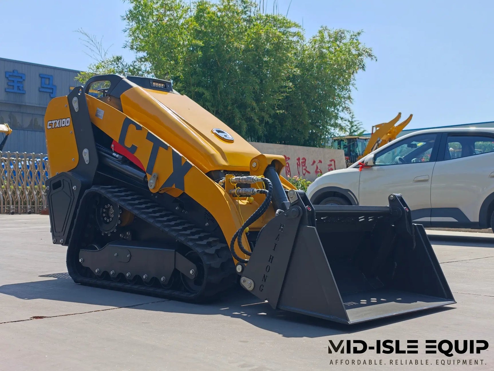 2026 CTX100 MINI SKID TRACK LOADER 25HP KUBOTA DIESEL by Mid-Isle Equipment