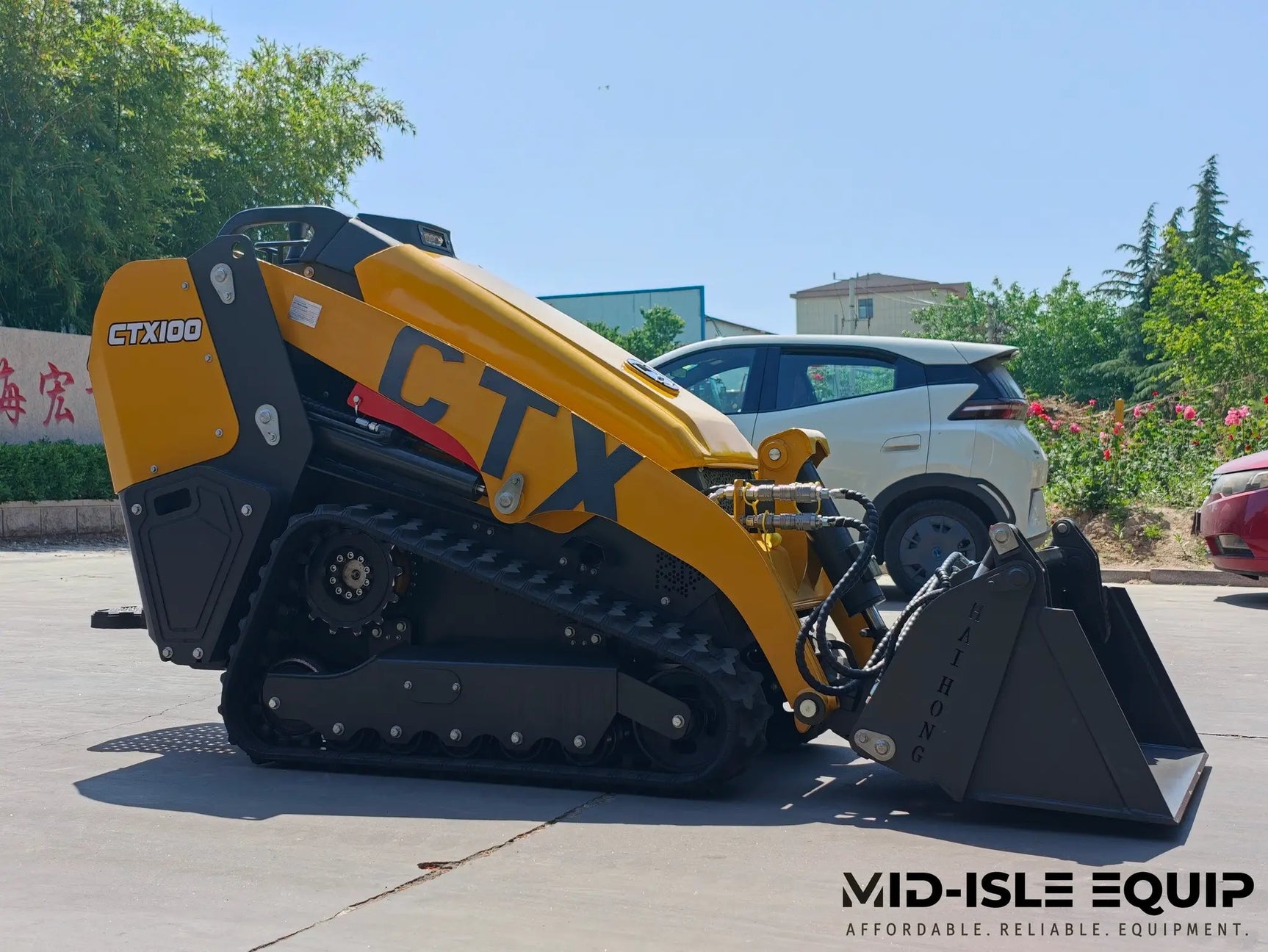 2026 CTX100 MINI SKID TRACK LOADER 25HP KUBOTA DIESEL by Mid-Isle Equipment