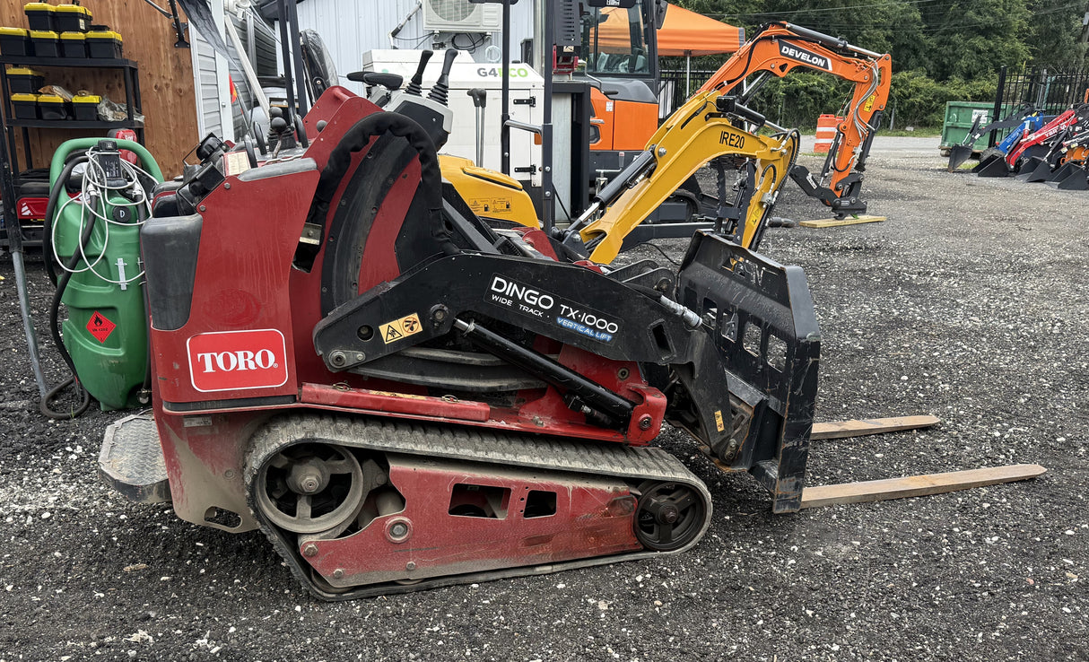 2018 TORO DINGO TX1000W WIDE TRACK KUBOTA DIESEL