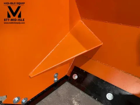 8' KC SNOW PUSHER FOR SKID STEER SSL ATTACH by KC Attachments