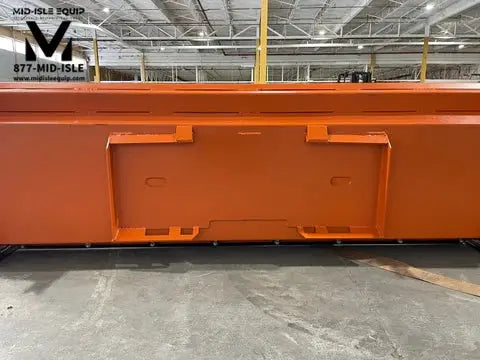 8' KC SNOW PUSHER FOR SKID STEER SSL ATTACH by KC Attachments