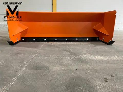 8' KC SNOW PUSHER FOR SKID STEER SSL ATTACH by KC Attachments