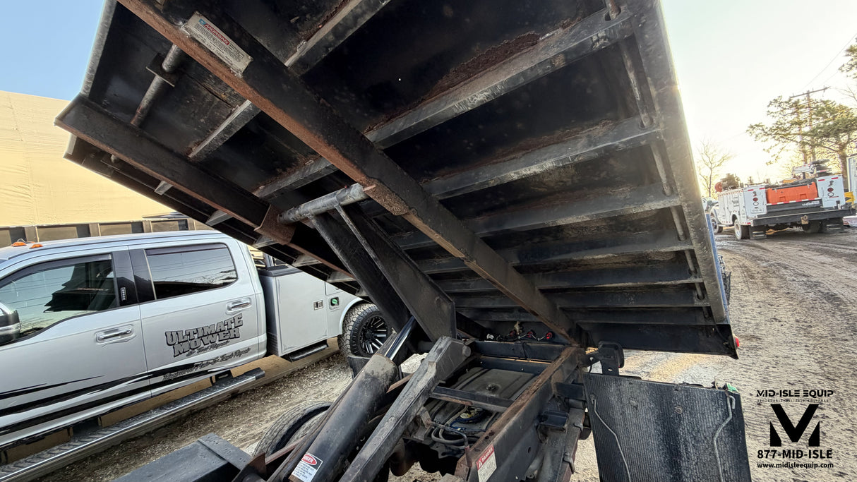 2015 Ford F450 Crew Cab Dump Truck 6.7L Diesel