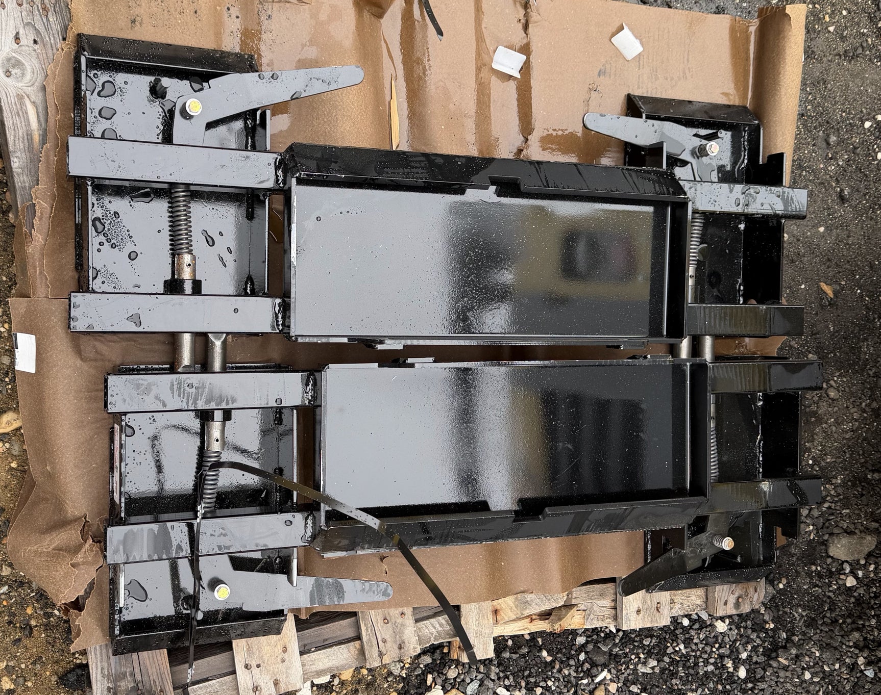 UNIVERSAL MINI SKID TO FULL SIZE SKID STEER ADAPTER by Mid-Isle Equipment