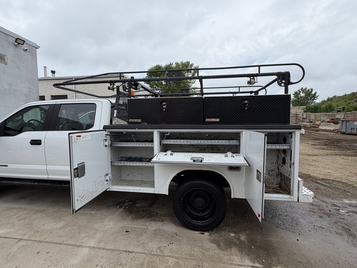 2019 Ford F550 XL Crew Cab 4X4 Power Stroke Diesel Utility Truck
