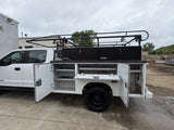 2019 Ford F550 XL Crew Cab 4X4 Power Stroke Diesel Utility Truck