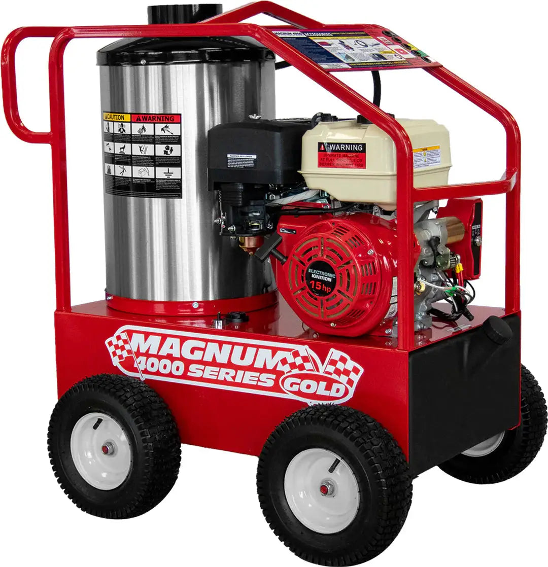 MAGNUM 4000 SERIES GOLD HOT PRESSURE WASHER by Magnum