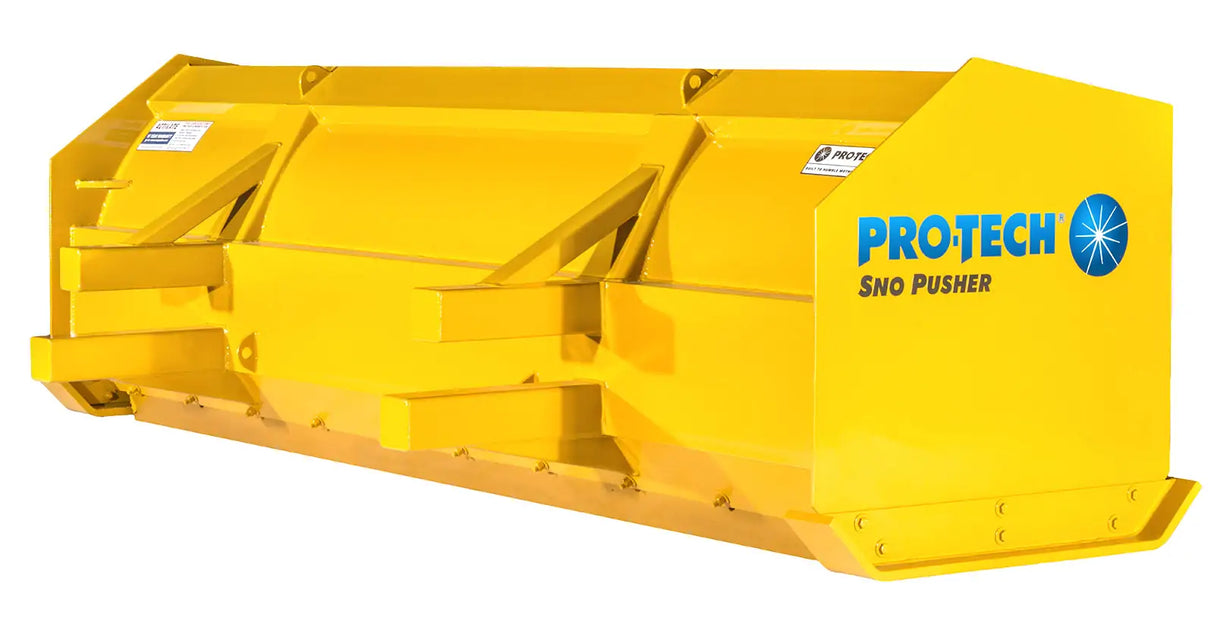 PRO-TECH SNOW PUSHER MADE IN USA 10YR WARRANTY