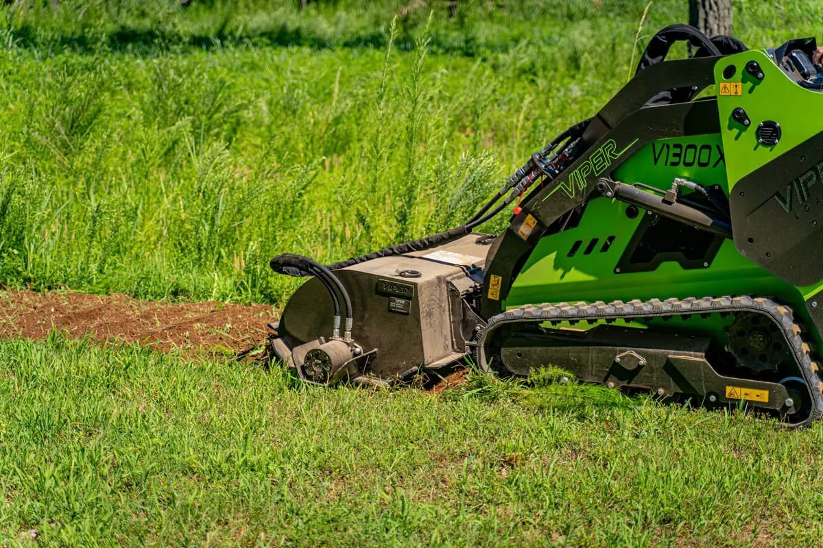 2025 Viper V1300X Mini Skid Track Loader by Viper Loader
