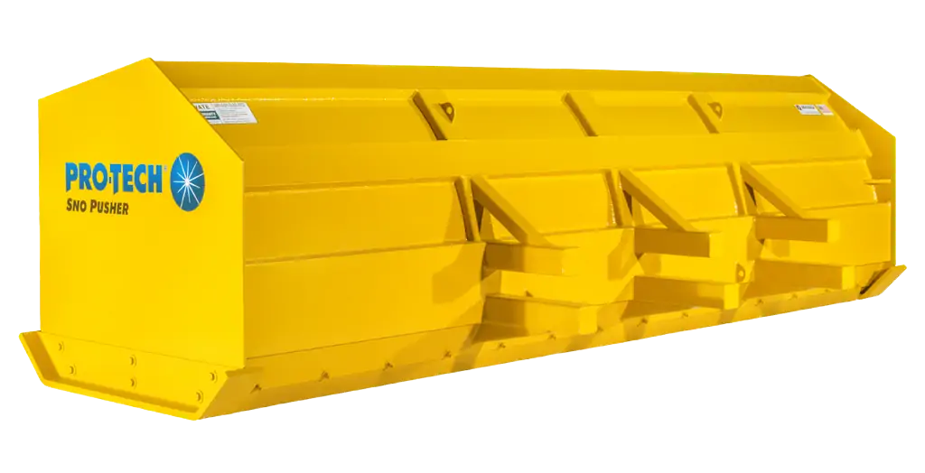 PRO-TECH SNOW PUSHER MADE IN USA 10YR WARRANTY