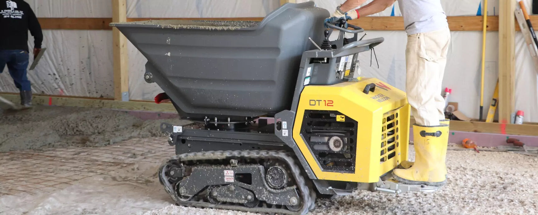2026 WACKER NEUSON DT12P POLY SWIVEL TRACK DUMPER CONCRETE BUGGY by Wacker Neuson