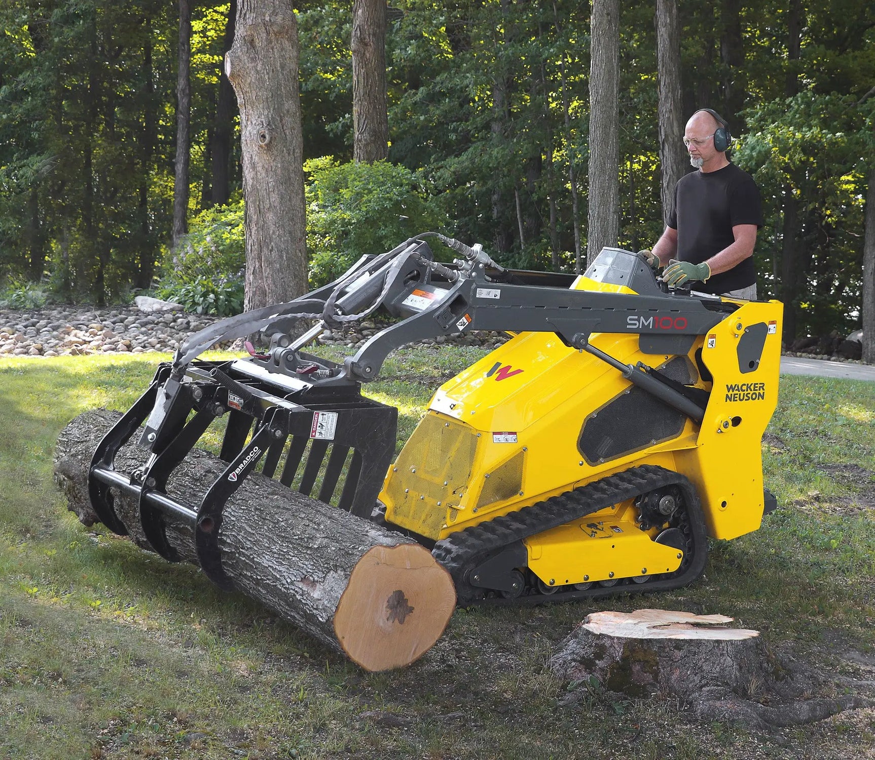 NEW 2026 Wacker Neuson SM100 Mini Skid Steer by Wacker Neuson