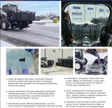 VIRNIG SALT SPREADER FOR SKID STEER