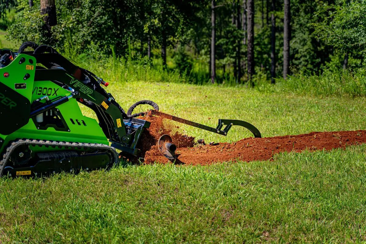 2025 Viper V1300X Mini Skid Track Loader by Viper Loader