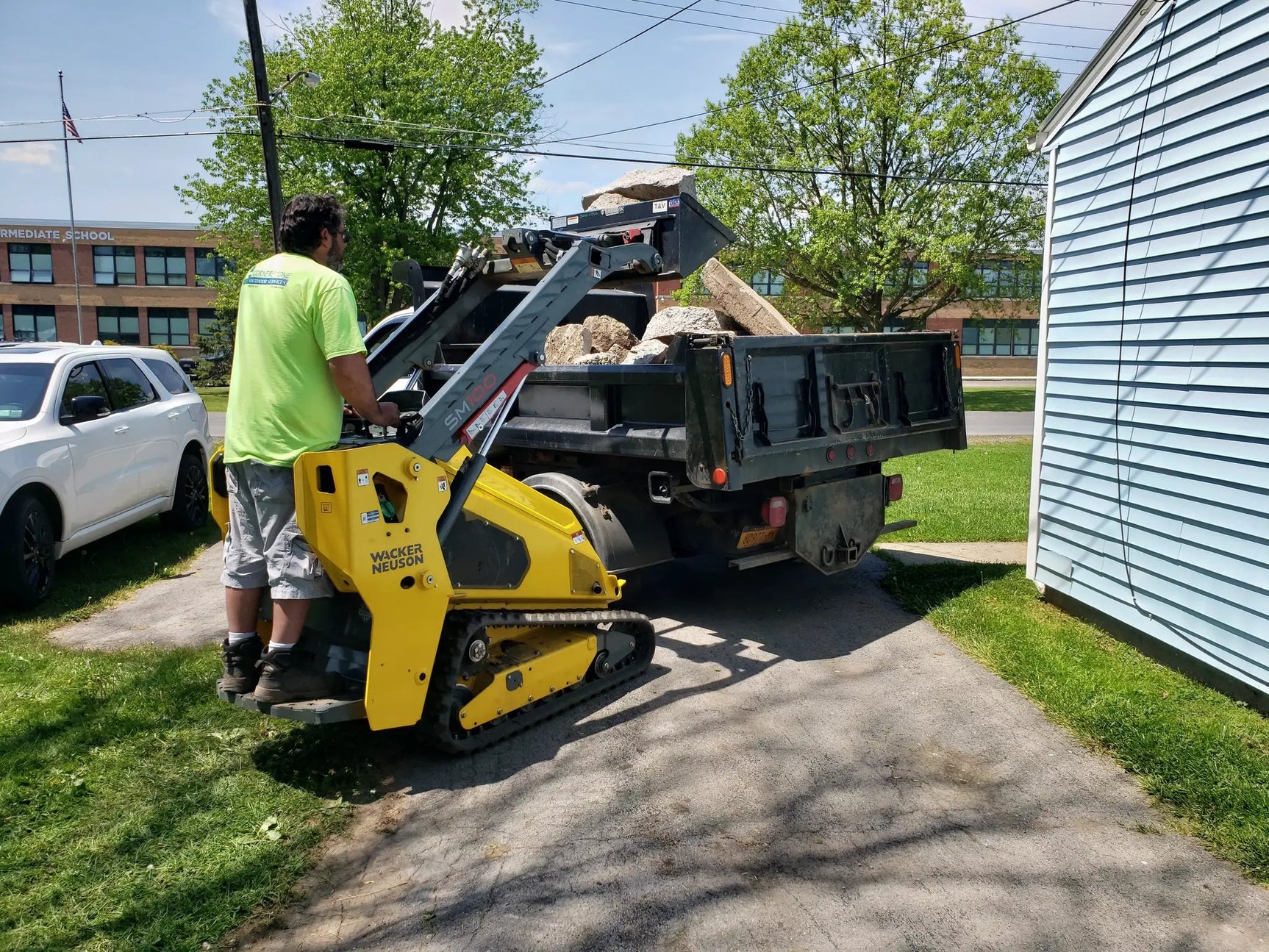 NEW 2026 Wacker Neuson SM100 Mini Skid Steer by Wacker Neuson