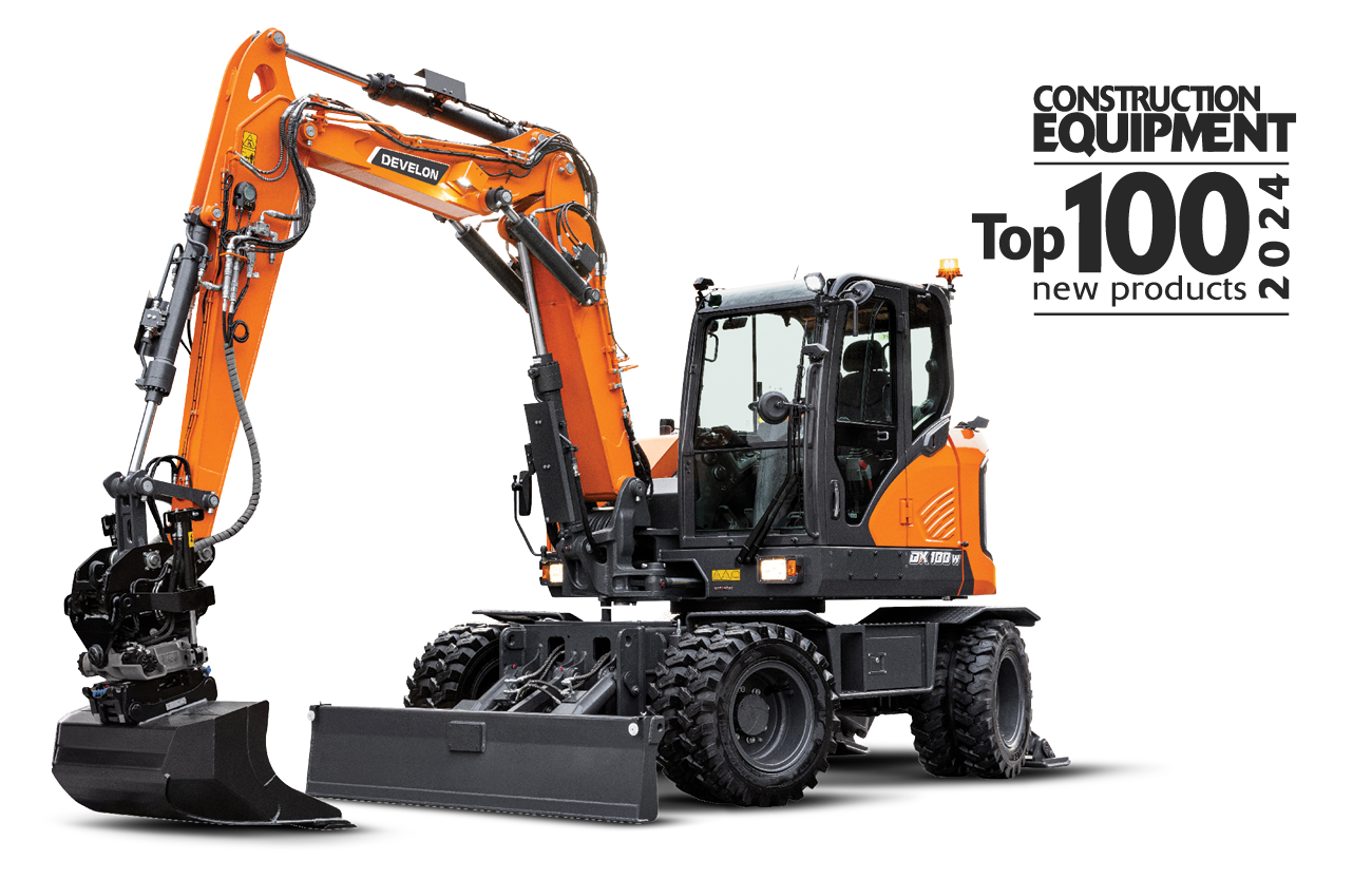DEVELON DX100W-7 Mini Wheel Excavator *CALL FOR PRICE* by Develon