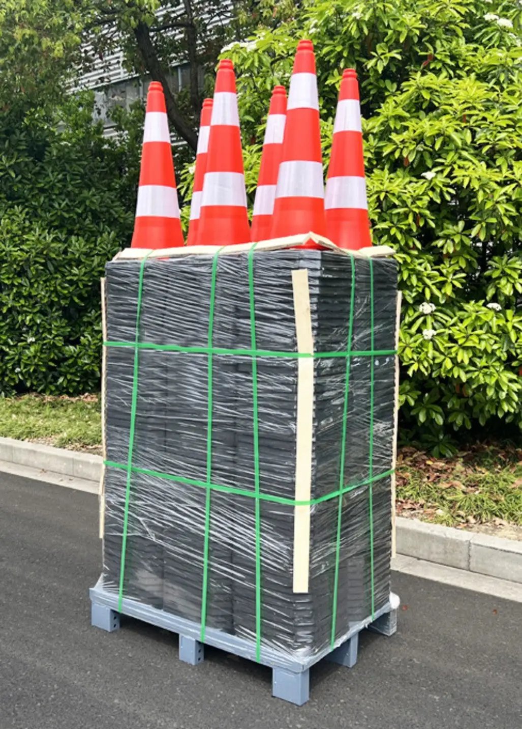 PVC Traffic Cone with Reflective Tape by My Store