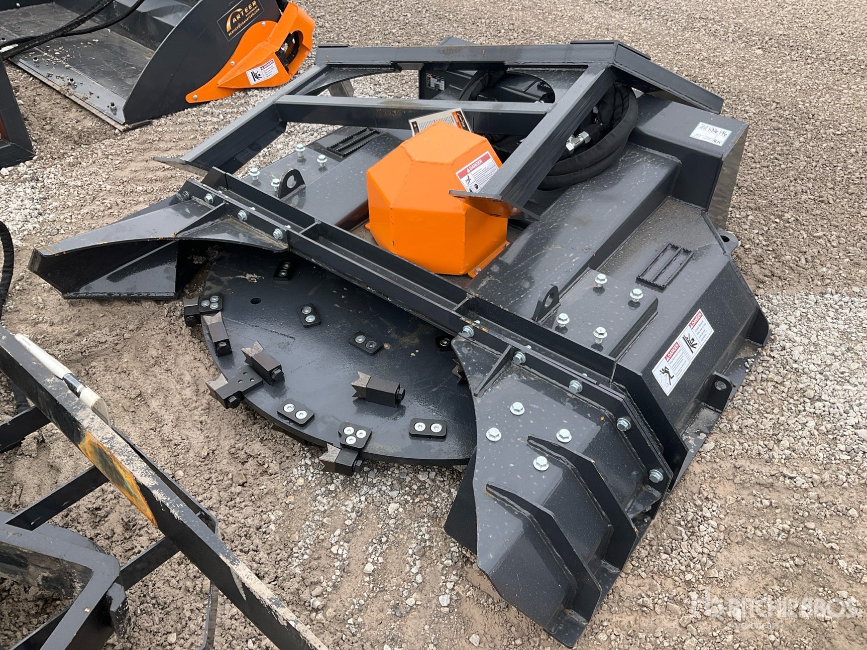 ARTEER DM-60D HIGH FLOW DISC MULCHER FOR SKID STEER by Arteer Equipment