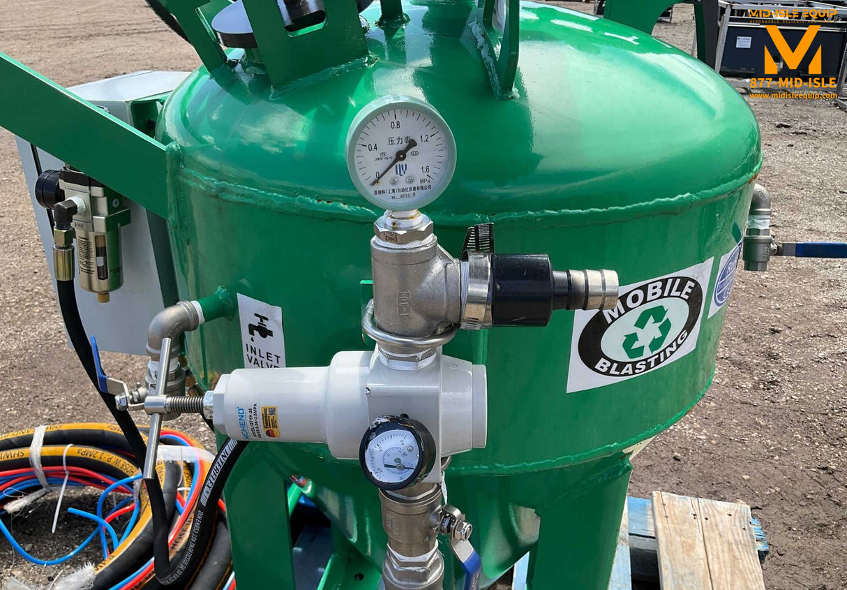 NEW JCT MOBILE DUSTLESS SAND BLASTER POT