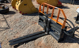 ARTEER 48" HYDRAULIC PALLET FORK ATTACHMENT FOR SKID STEER