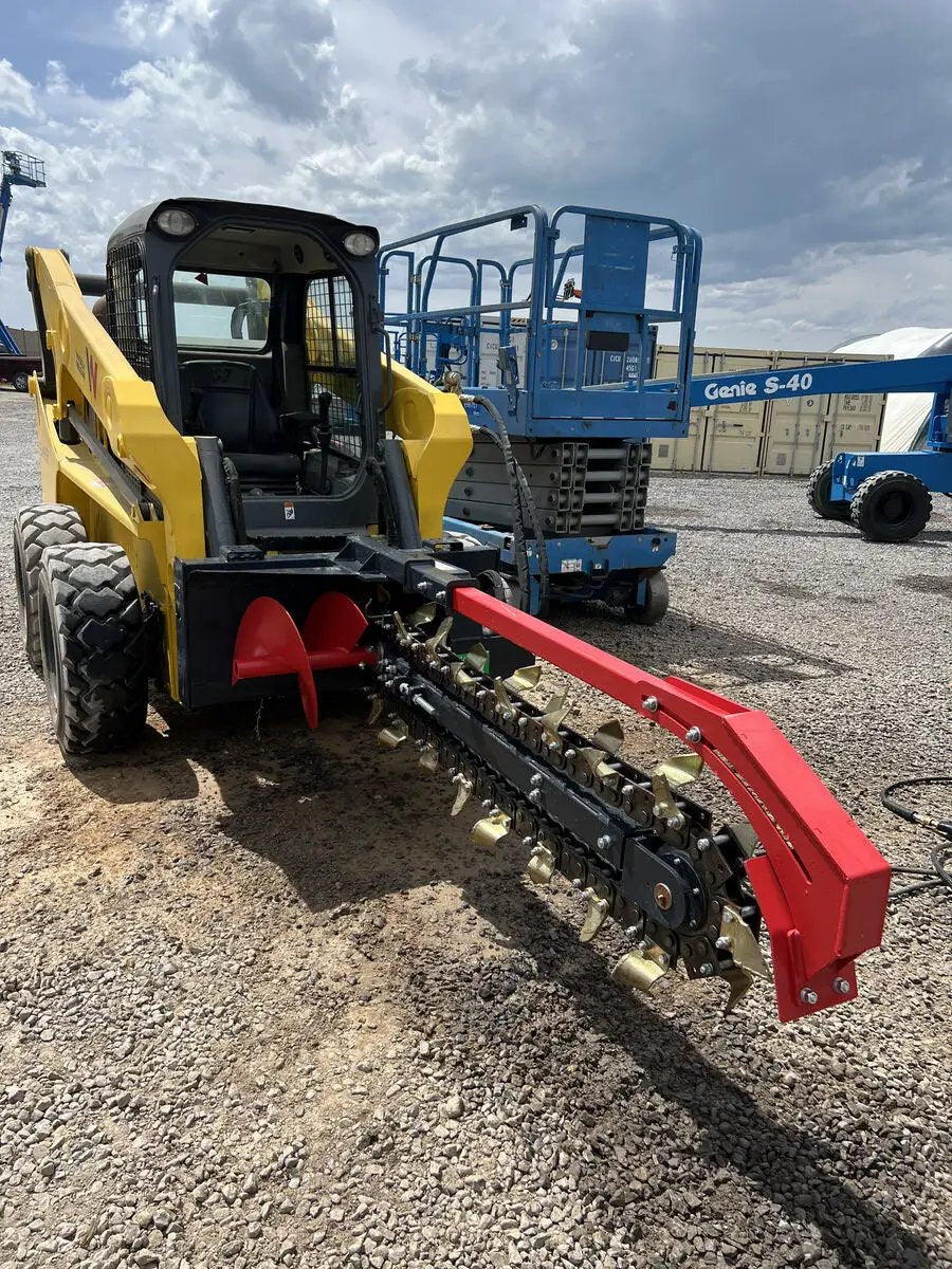 RAYTREE 48" TRENCHER ATTACHMENT FOR SKID STEER by RAYTREE