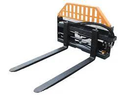 48" HYDRAULIC SHIFT CLASS II PALLET FORKS FOR SKID STEER by Wolverine