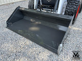 NEW 74" LONG BOTTOM HD SKID STEER BUCKET